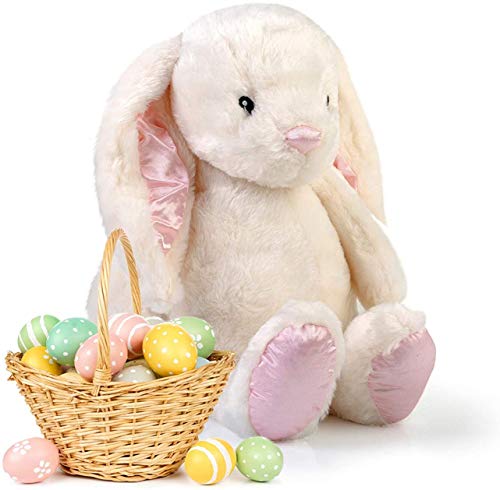 CANOPUS Conejo Peluche, Conejo de Peluche (43cm), Conejito de Pascua, Lindos Peluches, Felpa Suave Juguete, Animales de Peluche para Niñas y Niños, Plush Animal Plush Rabbit