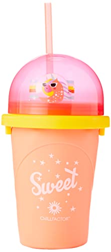 Chillfactor Chill Factor Unicorn Slushy Maker-Unicornio, Multicolor (Funtastic CF0081B3)