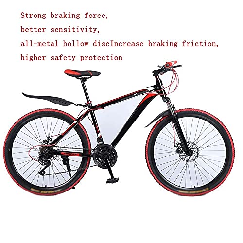 COUYY Bicicleta Plegable, Bicicleta de montaña 26 Pulgadas 21/24/27 Speed ​​Road Bike Bike Fat Bicicletas Plegables MTB Snow Beach Bicycle 24speed,27speed