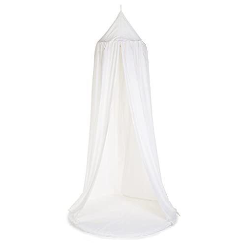 Cuddle Co Childhome - Toldo para tienda y tapete de juego, color blanco
