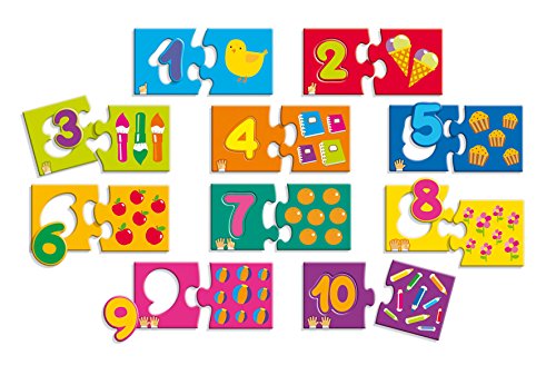 Diset- Puzzle didáctico números (63301)