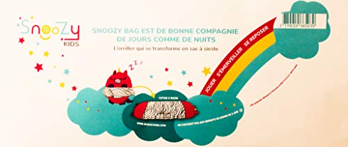 Doggy SnooZy (Amarillo) - Snoozy Kids Almohada Saco de Dormir para niños 140 x 50 cm. Ideal para la Siesta; Siesta Bolsa, Ideal para Acampar. Un Bastante Doudou Que entregue Bolsa de la Siesta