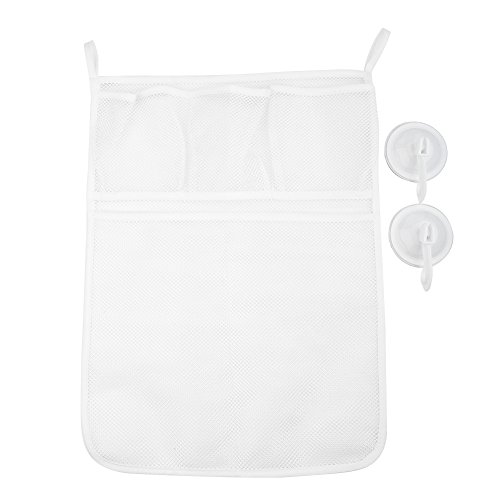 GAESHOW Bolsa organizadora de bañera, Soporte de Almacenamiento, Cesta para niños, Juguetes para la Ducha del bebé, Bolsa Colgante de Red para bañera