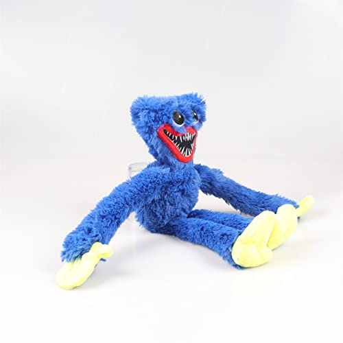 GAIJUAN Muñeco De Peluche 40cm(15.8inch) Puppy Playtime Huggy Wuggy Plush Personajes del Juego De Terror Juguete Aterrador Juguetes Blandos, Azul