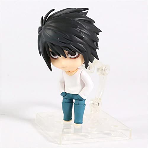 HHHJ Figuras de Acción Death Note Figura PVC Colección Modelo Juguetes Juntas movibles Muñeca de Cara Intercambiable Muñeca Linda versión Q Anime Figure Estatua