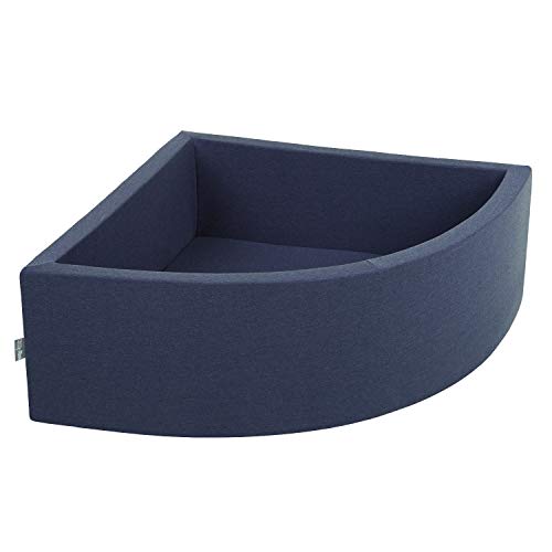 KiddyMoon Funda para Piscina De Bolas 90X30cm, Azul Oscuro