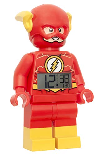 LEGO Reloj Despertador, Rojo/Amarillo, DC Comics The Flash