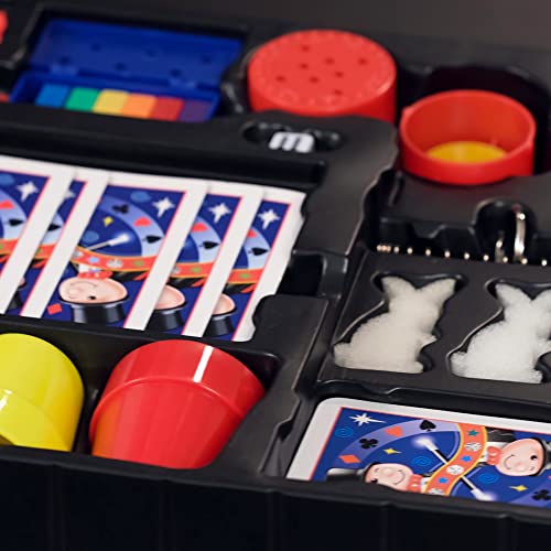 Marvin's Magic - Caja de Trucos, 125 Asombrosos Trucos de Magia para Niños – Línea de Magia Fácil - Incluye Varita Mágica, Trucos de Naipes y Mucho Más - Apto para Niños de 6 Años y Más