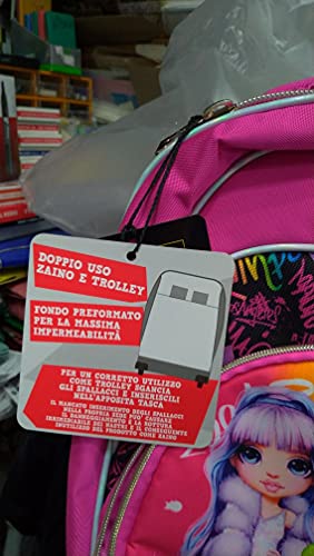 Mochila con Ruedas Premium Rainbow High