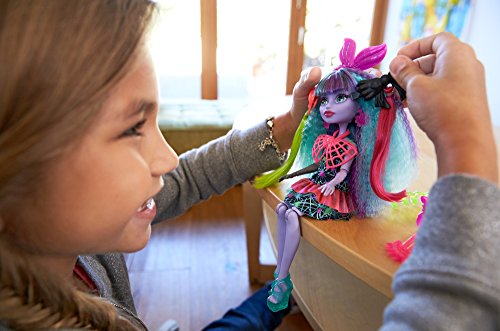 Monster High Batman Twyla, Electro-Peinados (Mattel DVH71)