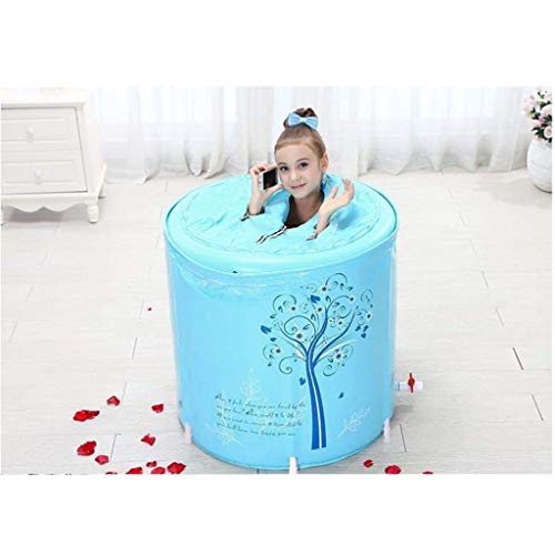 NXYJD Hogar Plegable bañera Inflable, Cuatro Estaciones Disponible Niño Niña Jugar el Agua del Adulto Viejo Personas Disponibles Engrosamiento de baño Cubo