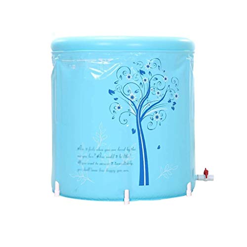 NXYJD Hogar Plegable bañera Inflable, Cuatro Estaciones Disponible Niño Niña Jugar el Agua del Adulto Viejo Personas Disponibles Engrosamiento de baño Cubo