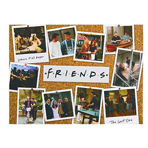 Paladone-RD-RS560052 Rompecabezas de la Temporada del Programa de televisión Friends – 1000 Piezas – Producto Oficial, Color (PP7526FRTX)