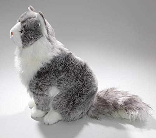 Peluche - Gato Sentado Maine Coon (Felpa, 35cm) [Juguete] 3475