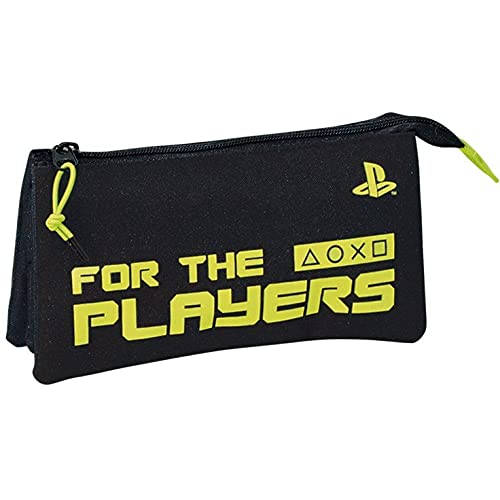 PERONA BAGS Estuche portatodo triple de Play Station 'The Player'