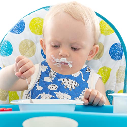 Toddmomy Niño Saliva Toalla Babero Dibujos Animados Absorbente Bandana niño Saliva Babero babado