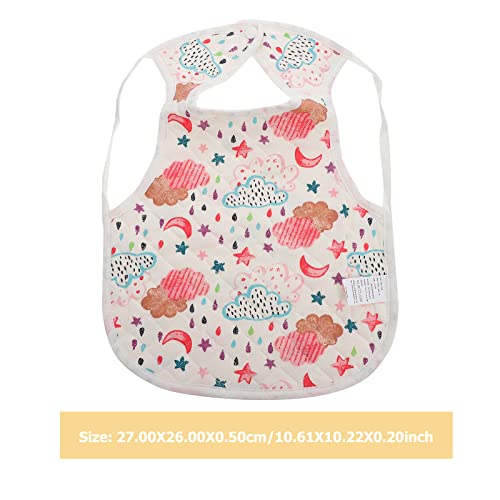Toddmomy Niño Saliva Toalla Babero Dibujos Animados Absorbente Bandana niño Saliva Babero babado