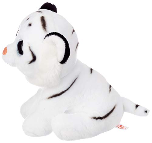 TY - Classics Tundra, tigre de peluche, 23 cm, color blanco (90219TY) , color/modelo surtido