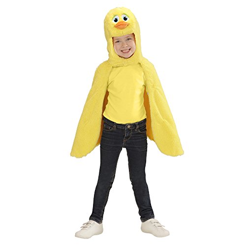 WIDMANN Disfraz Para Niños Pollito de peluche, capa con capucha y máscara , color/modelo surtido
