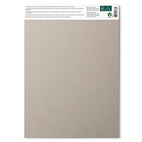 Winsor & Newton Bloc Papel rotuladores, Blanco, DIN A4