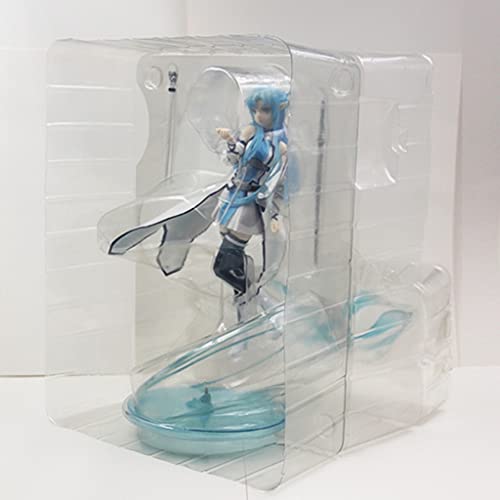 Yanshangqi Espada de Arte en línea: la Batalla del Agua Sprits Asuna CLORURO DE POLIVINILO Figura 9 Pulgadas (no VERSIÓN Original)