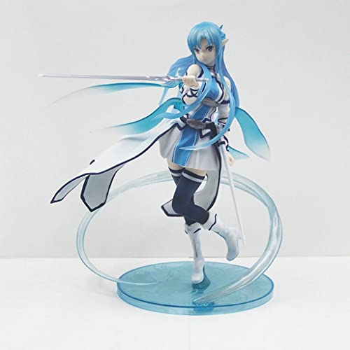 Yanshangqi Sword Art Online: La Batalla de Las secuencias de Agua Espíritu Asuna Permanente CLORURO DE POLIVINILO Figura 9 Pulgadas (No Versión Original)