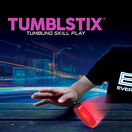 Zing 3 X Tumblstix Fidget Stick (3 Piezas), Rojo / Azul / Verde, 3,5" X 1"