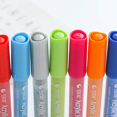 14 ColorsBrillante/Colorido Impermeable   Rotulador Metálico Rotulador Sketch Craft Scrapbook