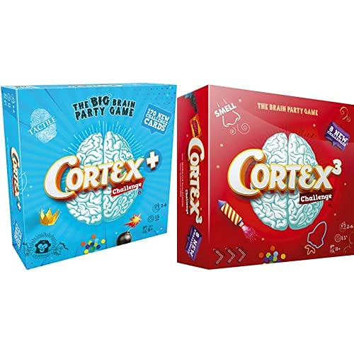 Asmodee Asmcorplu01Ml Cortex Plus, Multicolor , Color/Modelo Surtido + Zygomatic Juego De Mesa, Color Jeu D'Ambiance