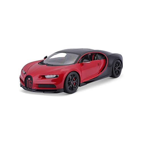 Bburago Bugatti Chiron Sport (16 Piezas, Escala 1:18) , color/modelo surtido