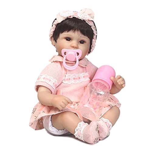 BEITABEITAkaitank Cama de bebé recién Nacido Juguete para Dormir Accesorios para niña Reborn Decoración de habitación de bebé Muñeca de Vinilo ecológica Juguetes agradables, Muñeca Reborn