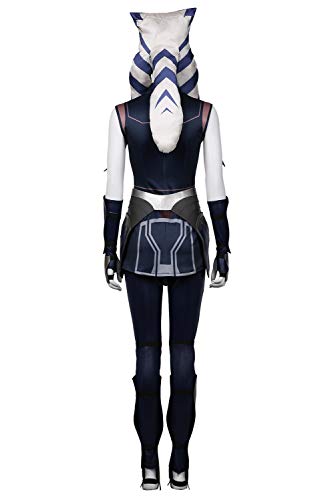 Bilicos Disfraz de Star Ahsoka Tano para mujer, talla M