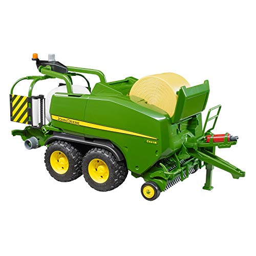 bruder- John Deere - Bobina de prensado, Color verde (2032) , color/modelo surtido