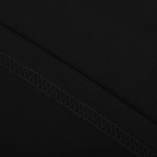 Camiseta con estampado en forma de corazón, de manga corta, informal, holgada, elegante, para mujer, San Valentín, cuello redondo, tallas grandes, Negro , XXL