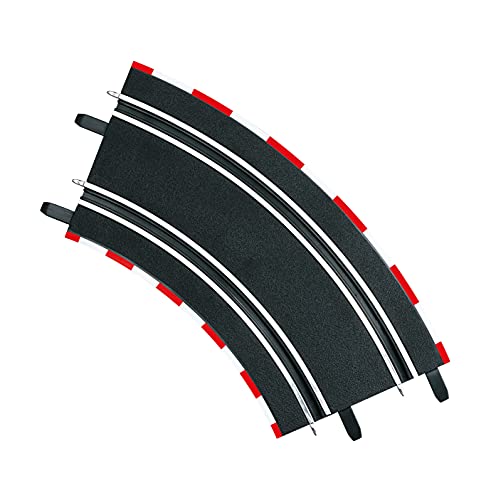 Carrera - GO 143: Curva 2/45°, 4 Piezas, Escala 1:43 (20061617)