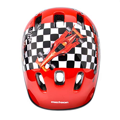 Casco Bicicleta Bebe Helmet Bici Ciclismo para Niño - Cascos para Infantil Bici Helmet para Patinete Ciclismo Montaña BMX Carretera Skate Patines monopatines (S 48-52 cm, Race Team)