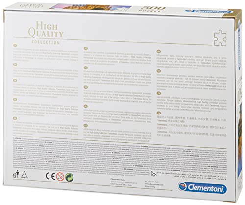 Clementoni- Puzzle 500 Piezas Barcelona, Multicolor (35062.9)