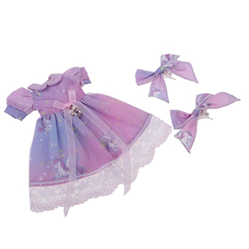 Colcolo Ropa de Muñeca Vestido de Princesa para Blythe Azone Licca