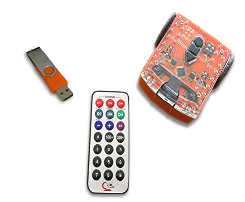 Contempo Views Edison V2 Robot educativo compatible con llave USB y mando a distancia por infrarrojos: robot programable para niños, estudiantes, bibliotecas, escuelas, aulas, profesores y educadores