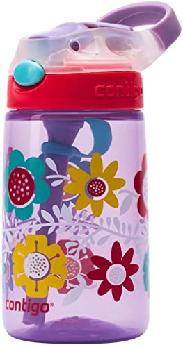 Contigo Gizmo Flip Botella, Unisex-Baby, Wink with Dancers Pink, 420 ml