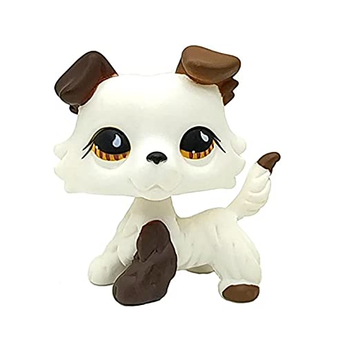 CXSM Nuevo Lps Juguete de una Pieza Gato Tienda de Mascotas Juguete Perro Rosa Negro Pelo Corto colección de Gatos acción de pie Juego de rol Regalo para niños 20