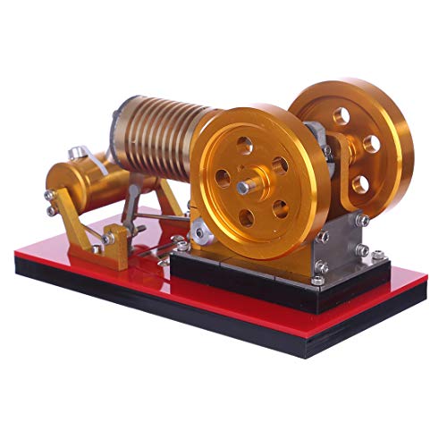 DAN DISCOUNTS Motor Stirlingmotor Kit de construcción, motor Stirling Engine, extractor tipo soplador tipo Stirling Motor modelo de motor, juguete educativo para adultos y niños
