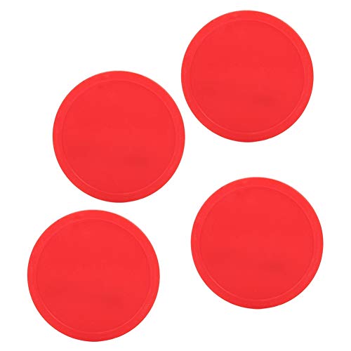 Denkerm Zapatillas Air Hockey, Pucks Air Hockey Ligeros S/ML duraderos, para Juegos de Mesa de Sala de Juegos Juegos Air Hockey(Medium (75mm))