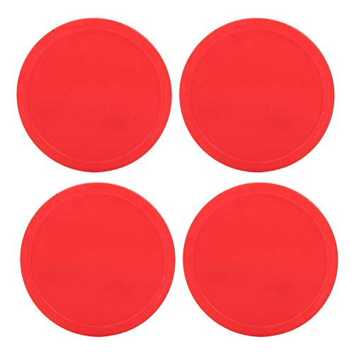 Denkerm Zapatillas Air Hockey, Pucks Air Hockey Ligeros S/ML duraderos, para Juegos de Mesa de Sala de Juegos Juegos Air Hockey(Medium (75mm))