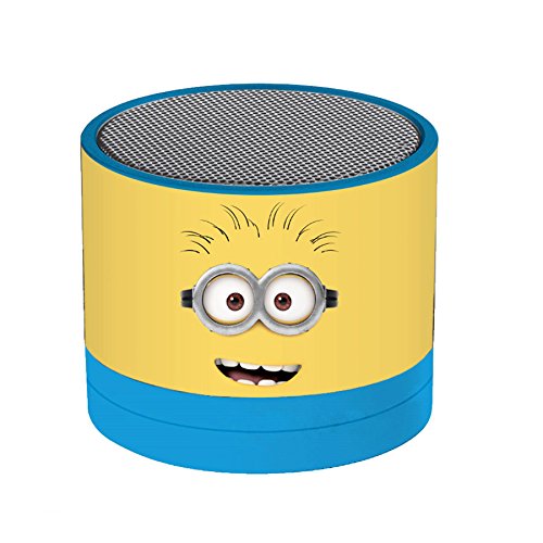 DESPICABLE ME Me-BT010DES GRU, Mi Villano Favorito Los Minions-Mini Altavoz Bluetooth Inalámbrico, Entrada AUX-IN, batería Recargable (Lexibook BT010DES), Color Azul