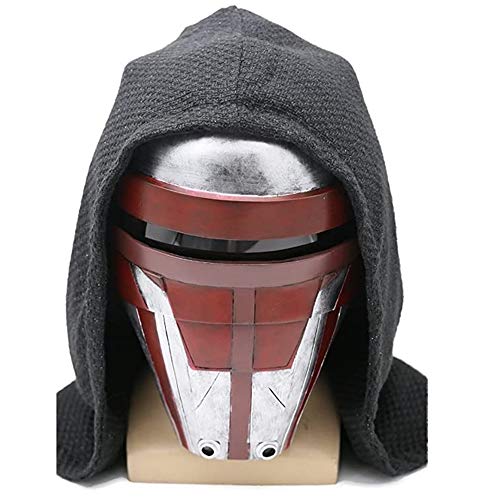 Disfraz de Revan para adultos de cosplay, máscara de resina, réplica de casco de adulto Carnival, vestido loco