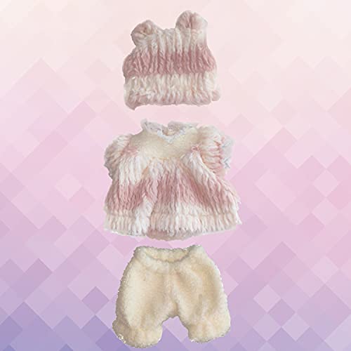 dudubell Muñeca de bebé Reborn de 25,4 cm con ropa y mono de ropa para niños y niñas, lavable, de silicona realista, color rosa