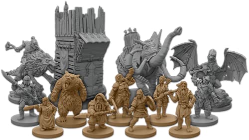 Fantasy Flight Games | Viajes en la Tierra Media: Expansión de la Guerra | Juego en Miniatura | De 1 a 5 Jugadores | De 14 años a + | Tiempo de Juego de 60 a 120 Minutos