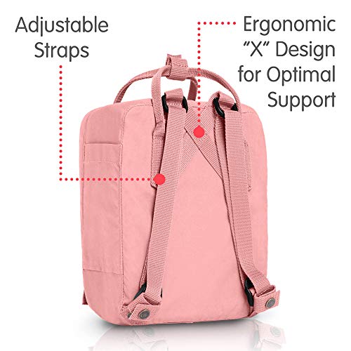 Fjällräven Kånken Mini Mochila de Senderismo Unisex Adulto, Rosa (Pink), 7 l (29 x 20 x 13 cm)