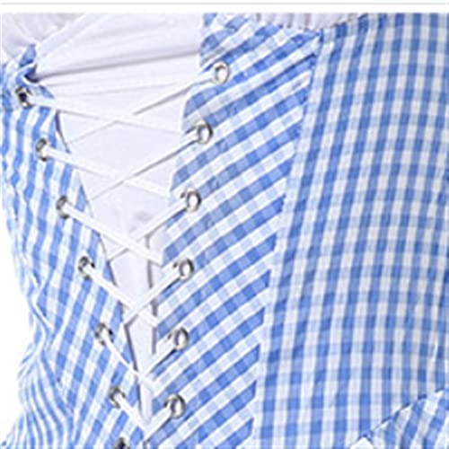 FMTZZY LOLITA Vestido de sirvienta Sweet Lolita Anime Cosplay Uniforme Disfraces Traje Kawaii Niña Manga Corta Vestidos de Verano (Color: Libre, Talla M: M) (Color: Libre, Talla M: XXL)